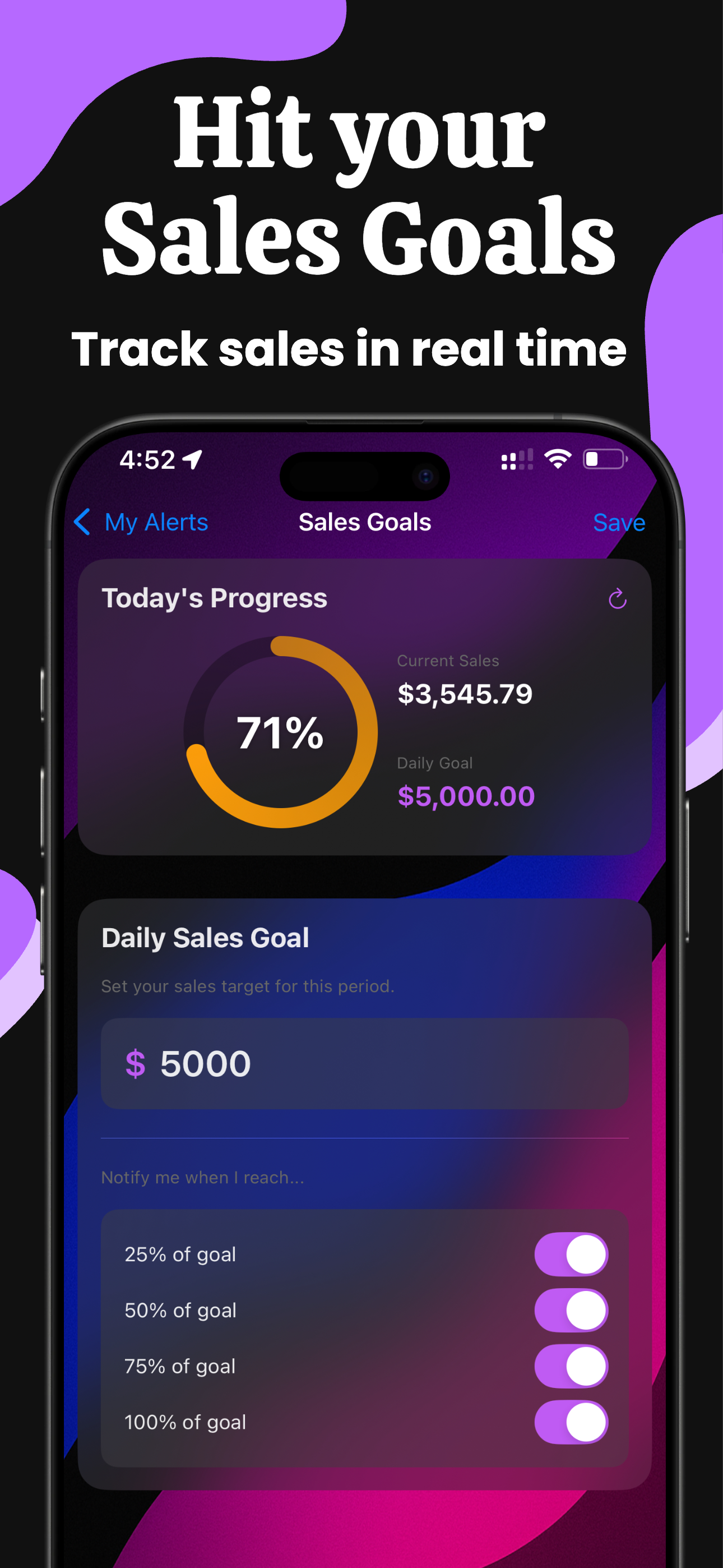 Sidekick alert builder configuring custom rules